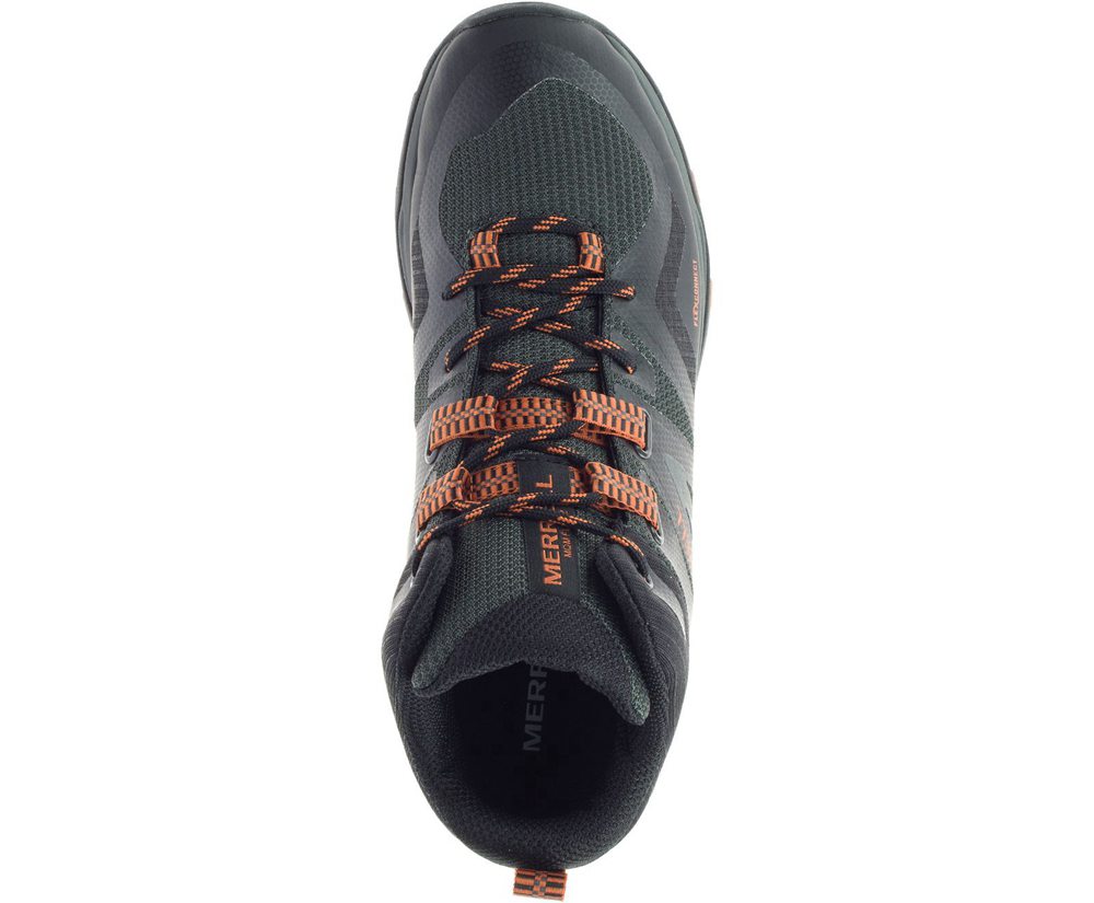 Merrell Hiking Boots Grey - MQM Flex 2 Mid GORE-TEX® - Mens 97KPOGSQD